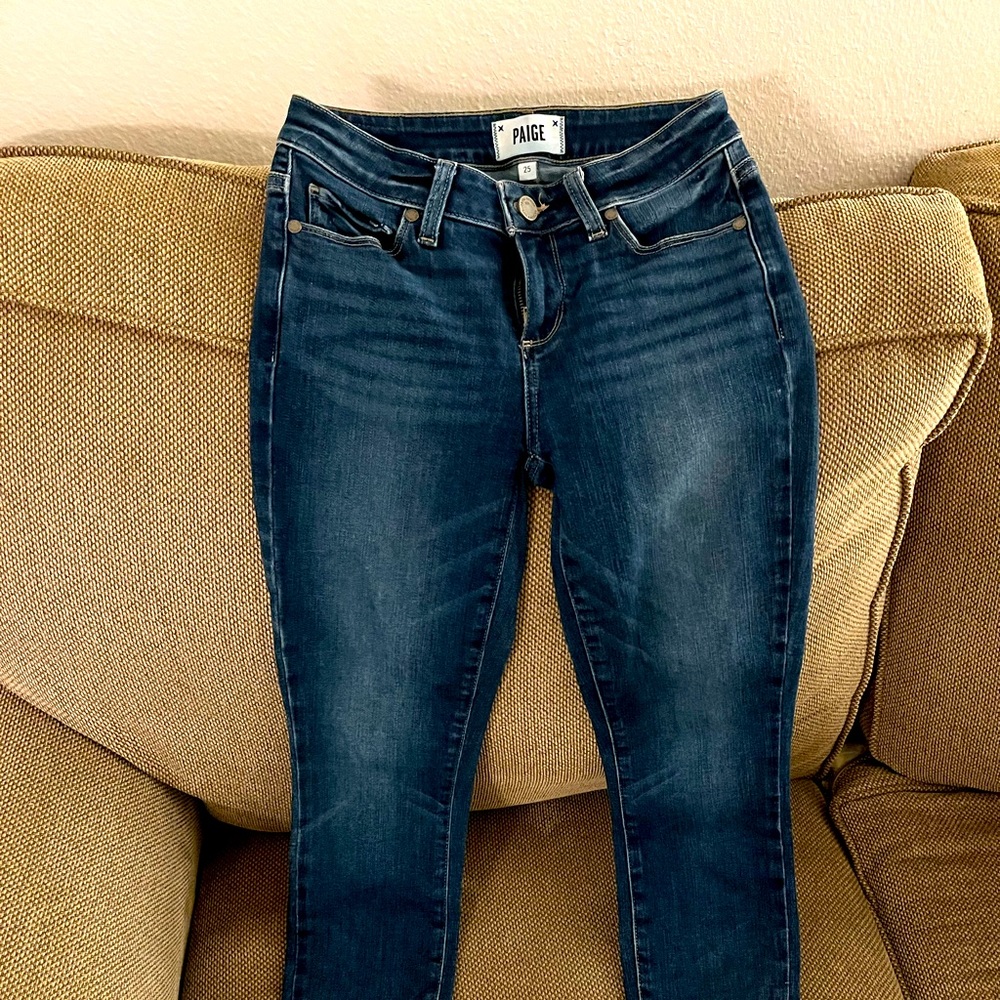 Paige Verdugo ankle jeans size 25